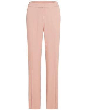 KARL LAGERFELD Tailored Straight-Leg Pants - White