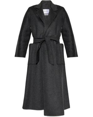 Max Mara Ludmilla Belted Coat - Black
