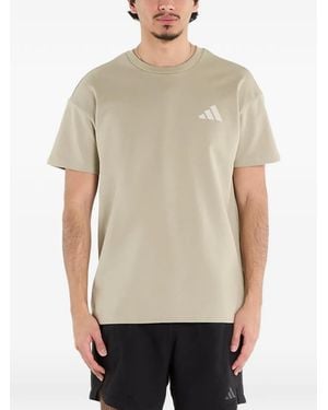 adidas Xploric Graphic-Print T-Shirt - Natural