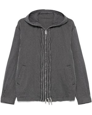 Undercover Striped Jacket - Grey