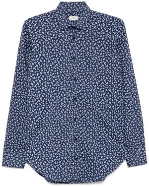 Etro Shirt Fuji - Blue