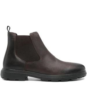 Geox 35Mm Letaher Boots - Black