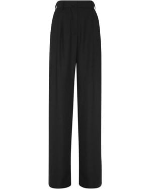 Philipp Plein High-Waisted Tailored Trousers - Black