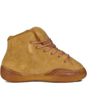 ERL Pirate Suede Mid-Vamp Sneakers - Brown