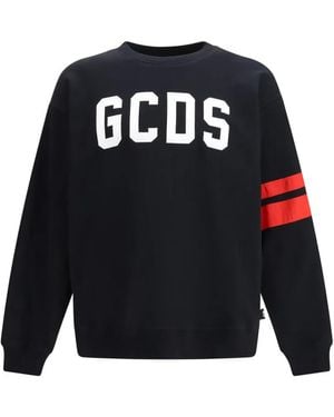 Gcds Sweatshirt Mit Logo - Rot