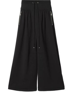 Lanvin Broek Met Trekkoord - Zwart