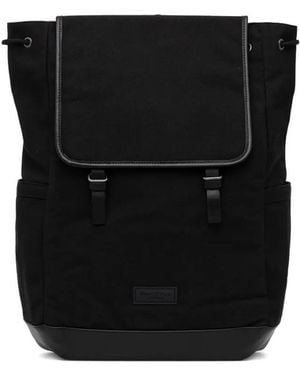 Marc O' Polo Logo-Appliqué Drawstring Backpack - Black