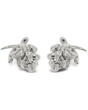 COMPLETEDWORKS General Strike Sculptural Earrings - White