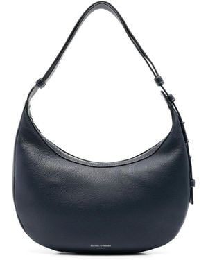 Aspinal of London Bolso de hombro Hudson - Azul