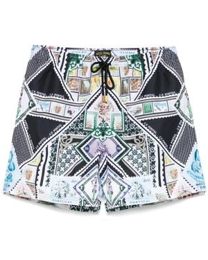 CAMILLA Boardshort Swim Shorts - Blue
