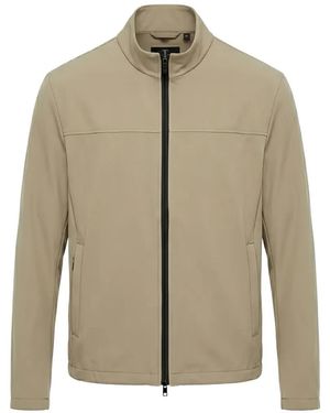 Tombolini Veste Zippée À Logo Imprimé - Natural