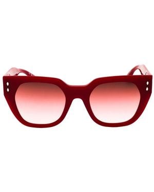 Isabel Marant Oversized Square-Frame Sunglasses - Pink
