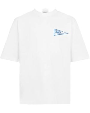 DSquared² Crew-Neck Loose-Fit T-Shirt - White