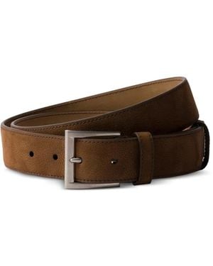 Prada Nubuck Leather Belt - Brown