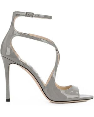 Jimmy Choo Azia 95 Sandals - White