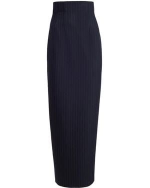 KHAITE Loxley Skirt - Blue