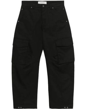 Golden Goose Cotton Cargo Trousers - Black