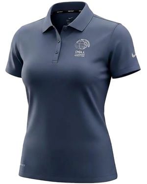 Nike "World Golf Championships Dell" Polo Shirt - Blue