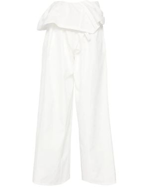 Wardrobe NYC Wide-Leg Pants - White