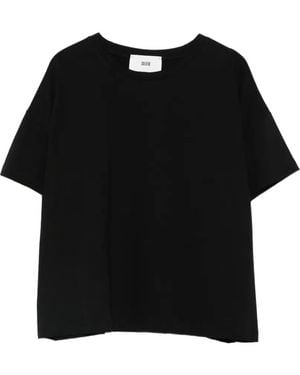 SOLOTRE Round-Neck T-Shirt - Black