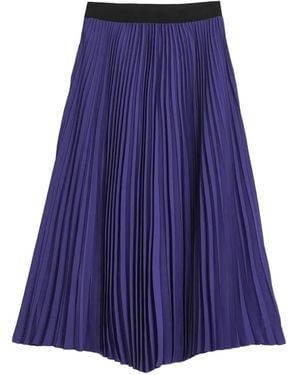 KARL LAGERFELD Pleated Skirt - Purple