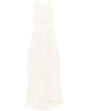 Saiid Kobeisy Muslin Dress - White