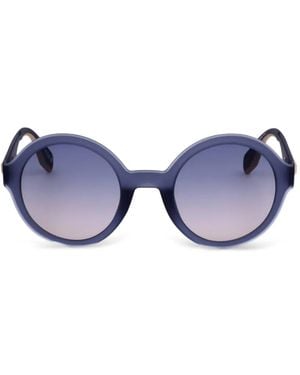 adidas Round-Frame Sunglasses - Blue