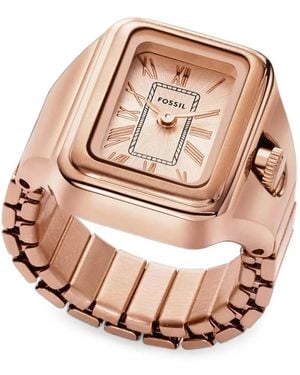 Fossil Raquel 14Mm Watch Ring - Pink