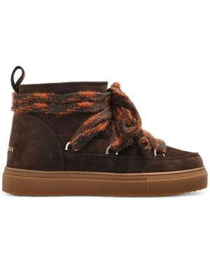 Inuikii Suede Knot Boots - Brown