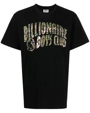 BBCICECREAM Logo-Print Cotton T-Shirt - Black