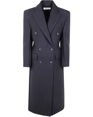 Rohe Double-Breasted Coat - Blue