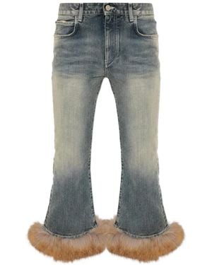 Balenciaga Vaqueros Capri - Azul