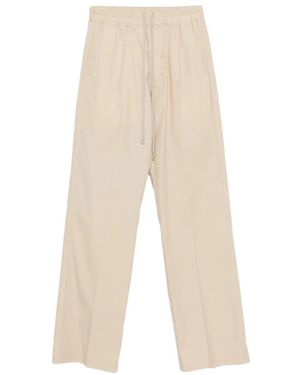 Rick Owens Dietrich Drawstring Trousers - White