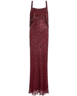Jenny Packham Iris Long Dress - Purple
