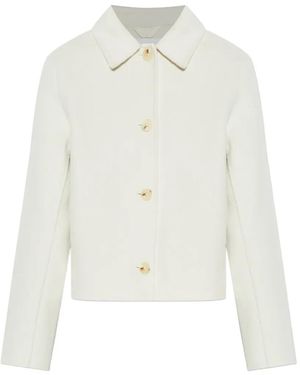 Samsøe & Samsøe Saholly Collared Jacket - White