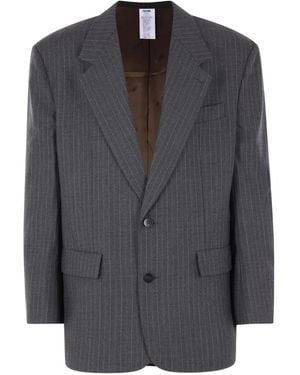 Magliano ストライプ ジャケット - ブラック