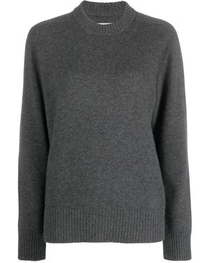 Loulou de Saison Jersey Baltra con cuello redondo - Gris