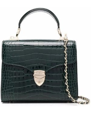 Aspinal of London Midi Mayfair Top-Handle Bag - Blue