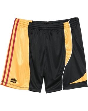 Martine Rose Panelled Football Shorts - Blue