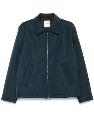 Sandro Bomber Con Zip - Blu