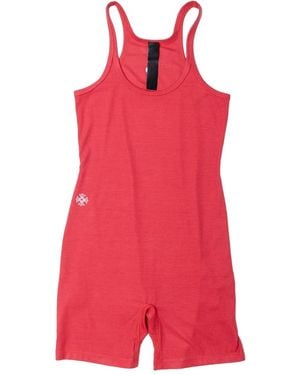 Chrome Hearts Bad Seed Onesie Jumpsuit - Red