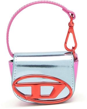 DIESEL 1Dr Xxs Leather Wallet - Red
