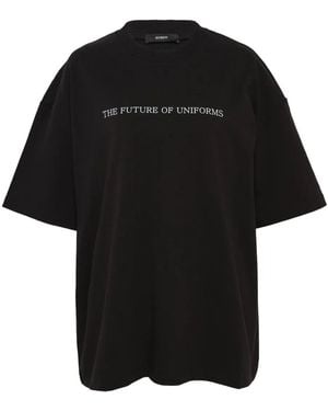 BONBOM T-Shirt Front Typo & Back Post-It - Noir