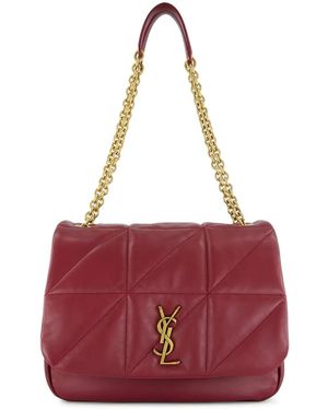 Saint Laurent Medium Jamie Shoulder Bag - Purple