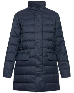 Save The Duck Padded Pocket Coat - Blue