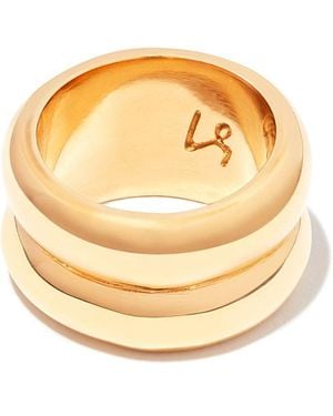 Loren Stewart Double Puff Vermeil Cigar Band - Metallic