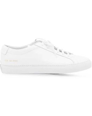 Common Projects Leather Trainers - White