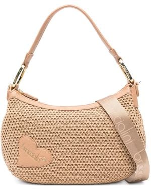 Braccialini Beth Tricot Shoulder Bag - Natural