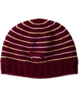 Prada Wool And Cashmere Beanie - Red
