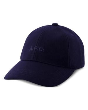A.P.C. Charlie Cap - Blue